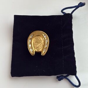 Horseshoe Estee Lauder Solid Perfume Compact